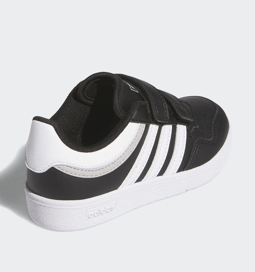 adidas Hoops 4.0 Zwarte Sneakers voor jongens, meisjes (362468)