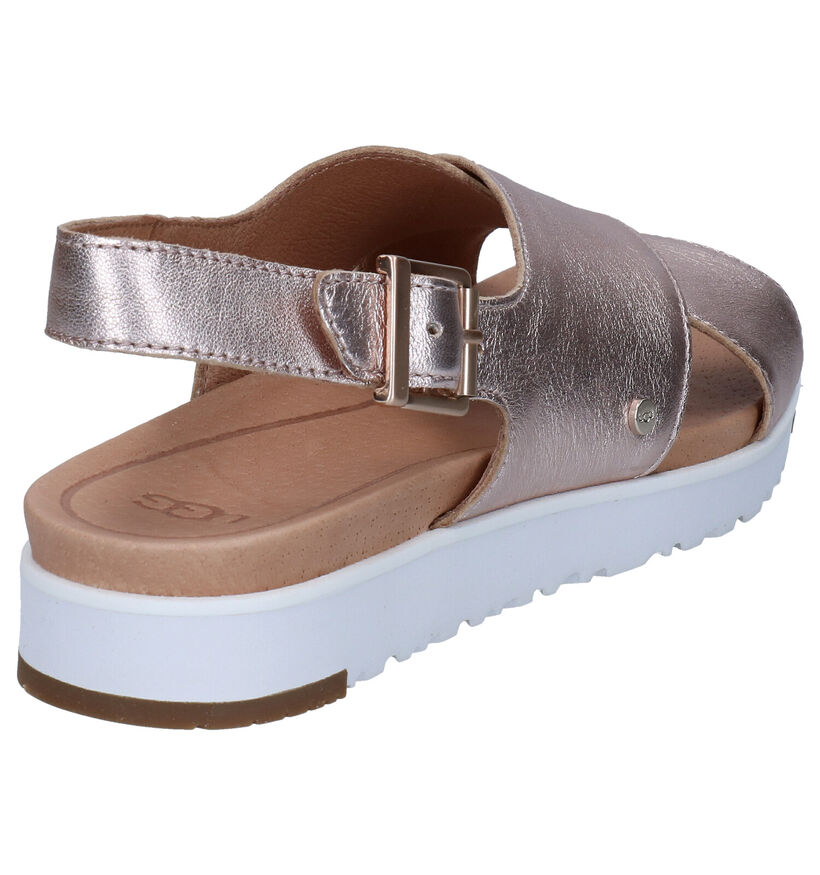 Ugg Kamille Roze Sandalen in leer (285516)