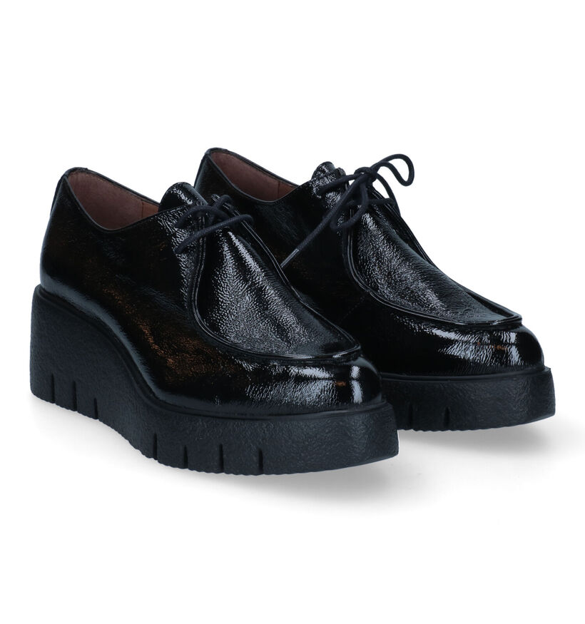 Wonders Chaussures à lacets en Noir pour femmes (317246)