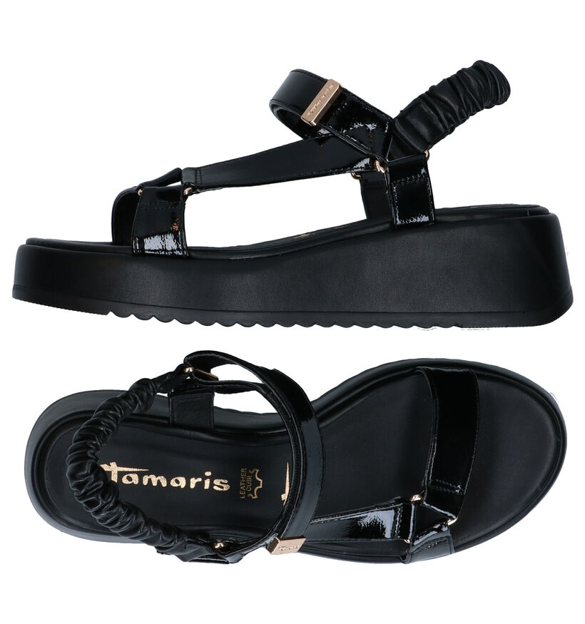 Tamaris Touch it Sandales en Noir en simili cuir (291621)