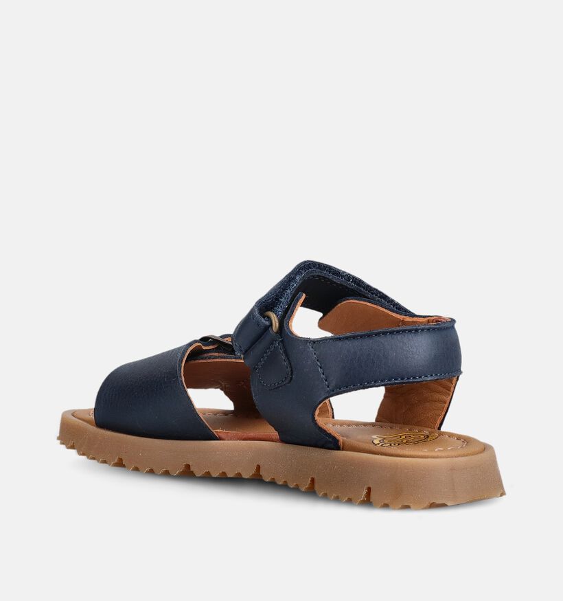 STONES and BONES Lotus Sandales en Bleu pour gar&ccedil;ons (358297)