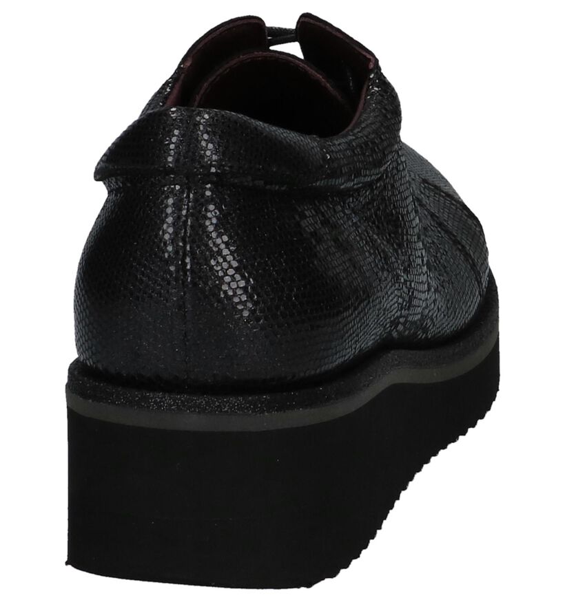 Brako Anatomics Chaussures à lacets en Noir en cuir (232681)