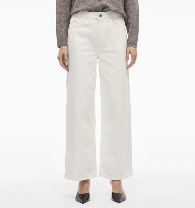 Vila Freya Witte High Waist Jeans voor dames (368037)