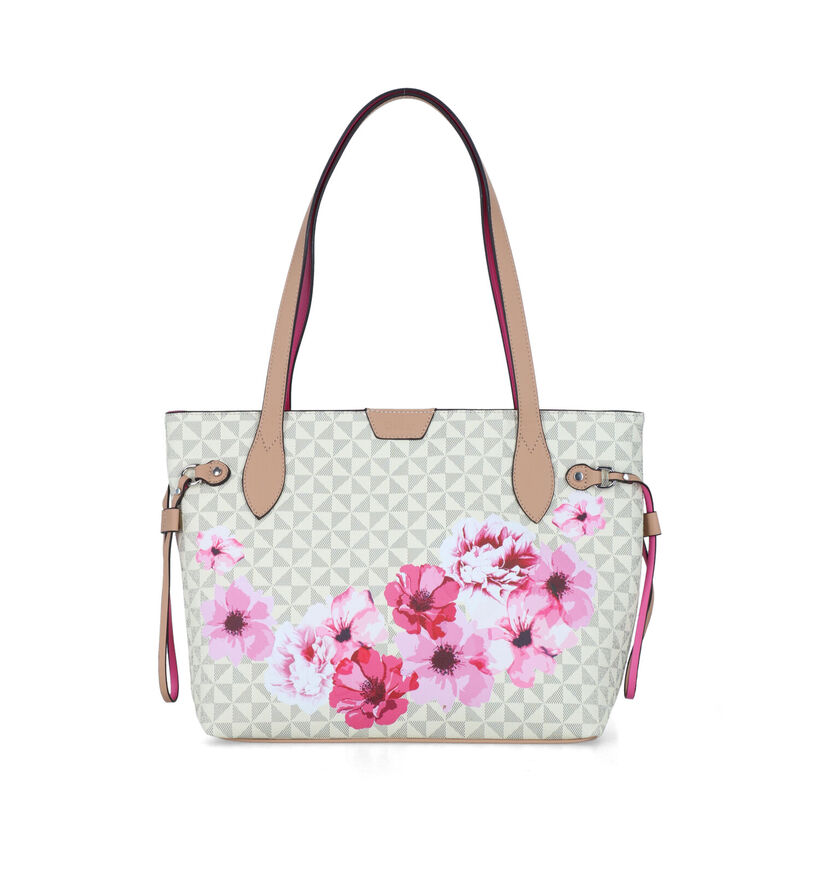 Gabor Barina Beige Shopper Tas met Rits voor dames (324655)