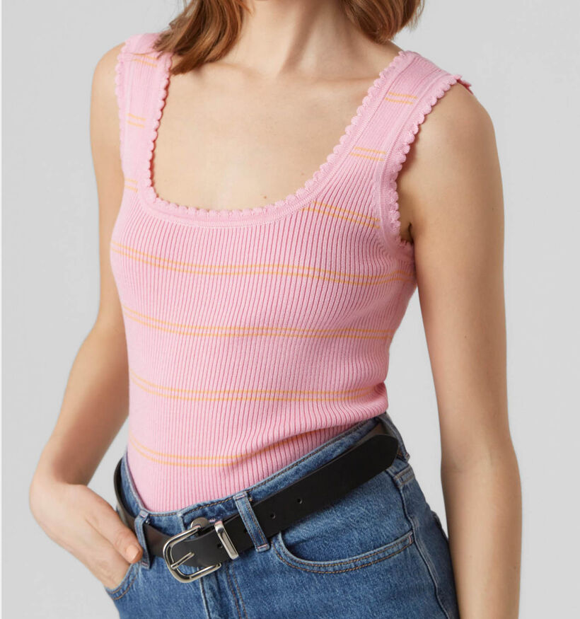 Vero Moda Joyce Débardeur en Vert pour femmes (327184)