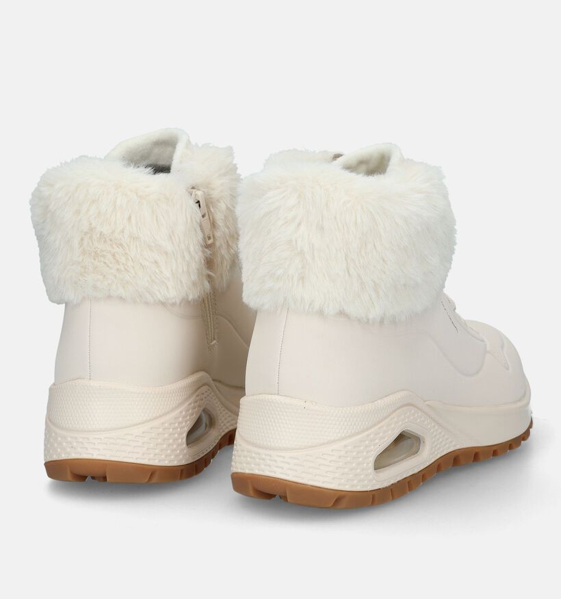 Skechers Uno Rugged Fall Air Baskets en Écru pour femmes (345125)