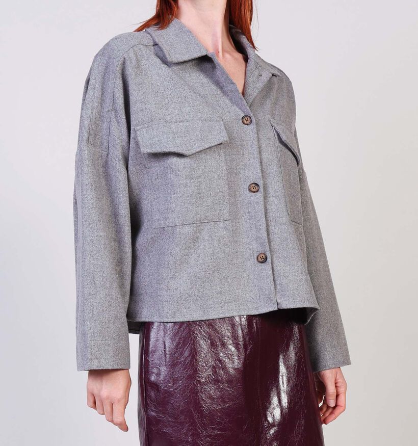 Rue Mazarine Lylou Grijze Jas voor dames (365482)