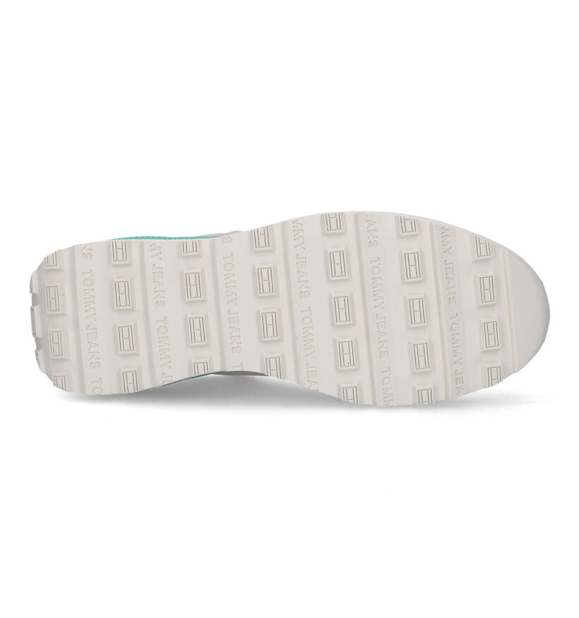 Tommy Hilfiger Ace Tommy Jeans Baskets en Beige en simili cuir (318206)