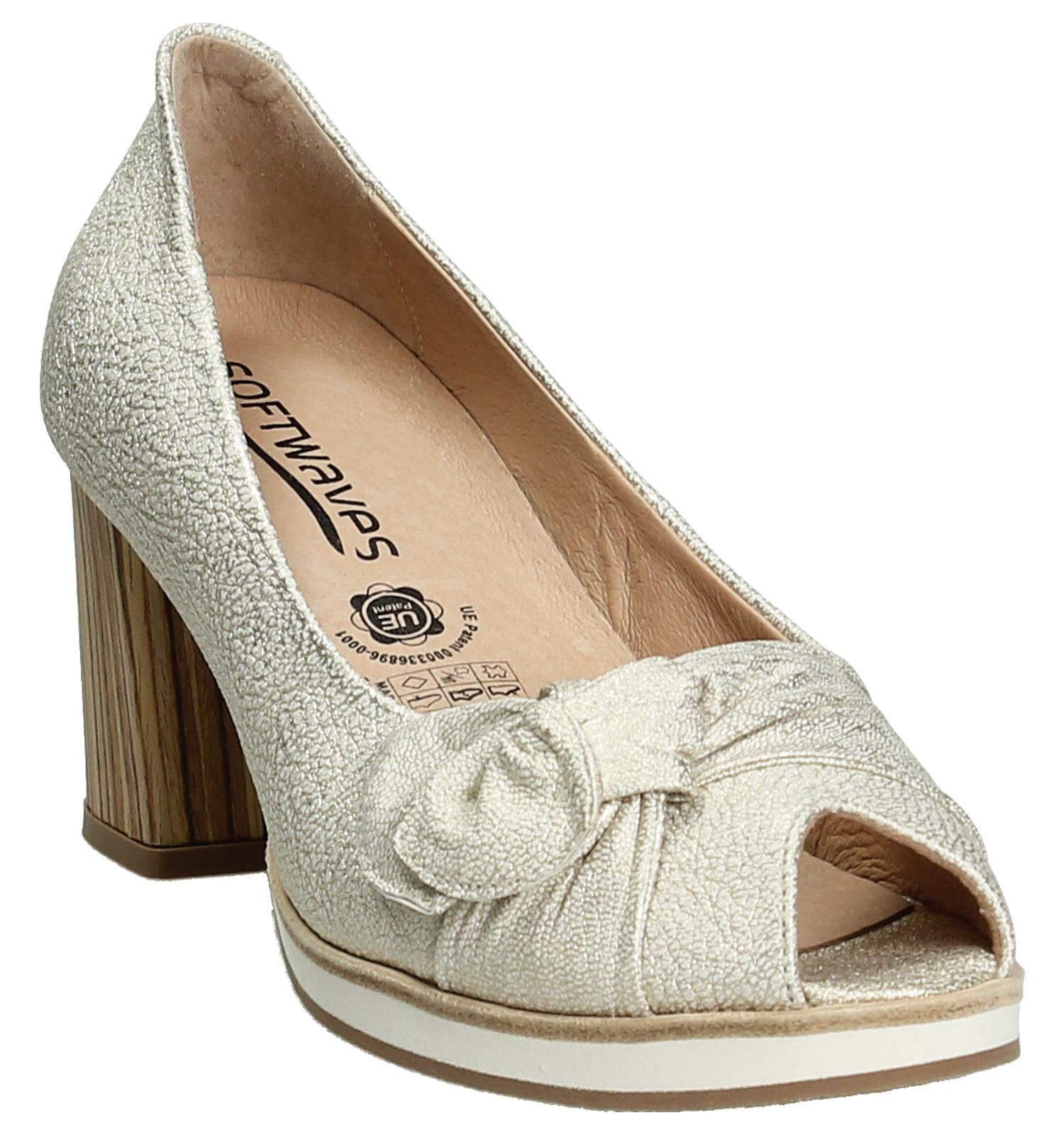 Pumps met plateauzool top