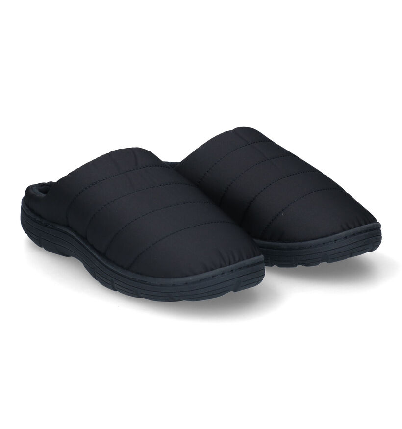 BBS Pantoufles ouvertes en Noir pour hommes (331482)