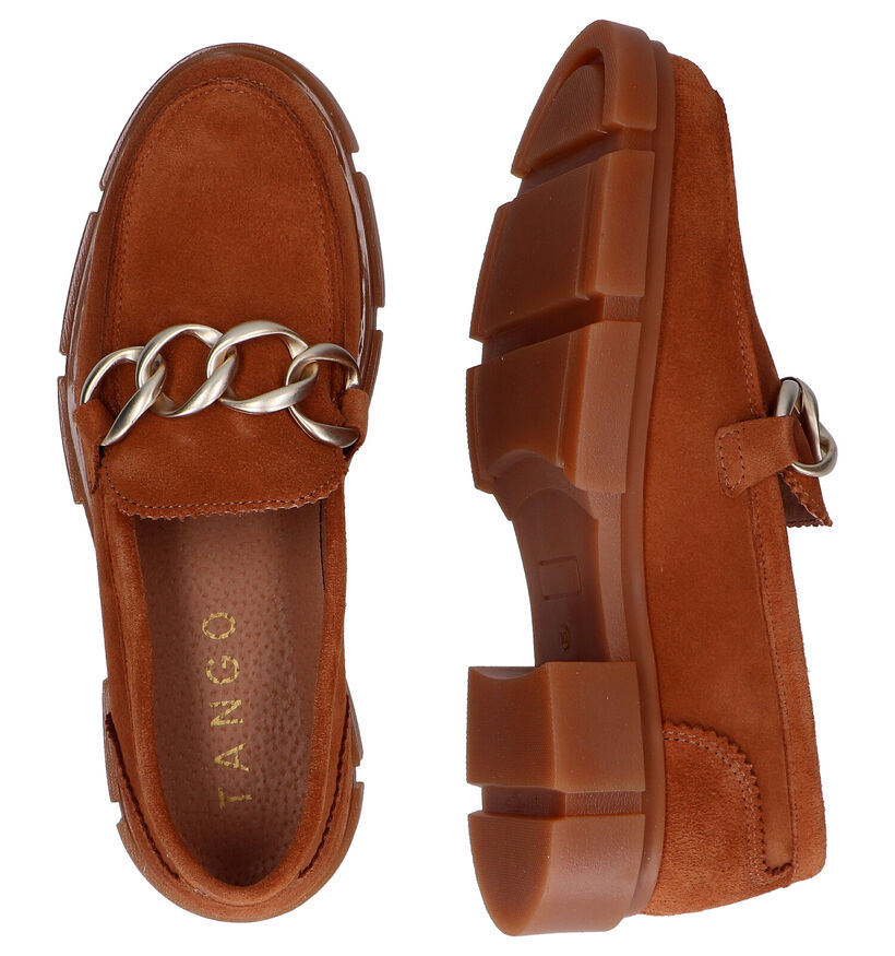 Tango Romy Mocassins en Cognac pour femmes (301959) - pour semelles orthopédiques