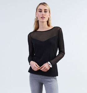 comma T-shirt en Noir pour femmes (334758)