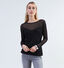 comma Zwart T-shirt voor dames (334758)