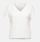 ONLY Carmakoma Carmetta Life T-shirt en Blanc pour femmes (374866)