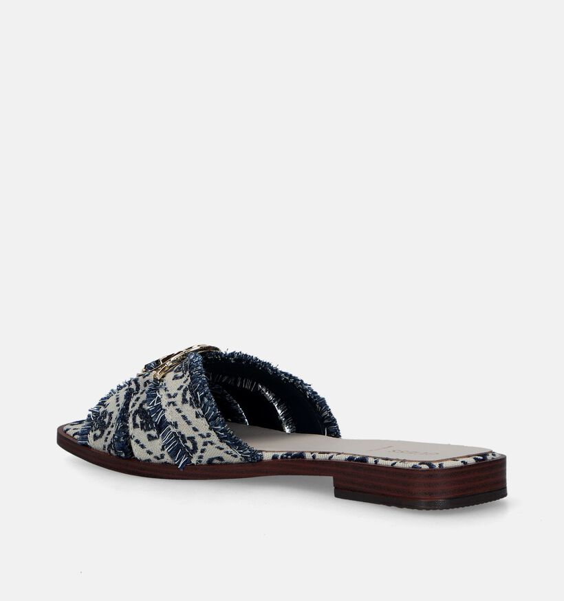 Guess Symo Blauwe Slippers voor dames (337384)