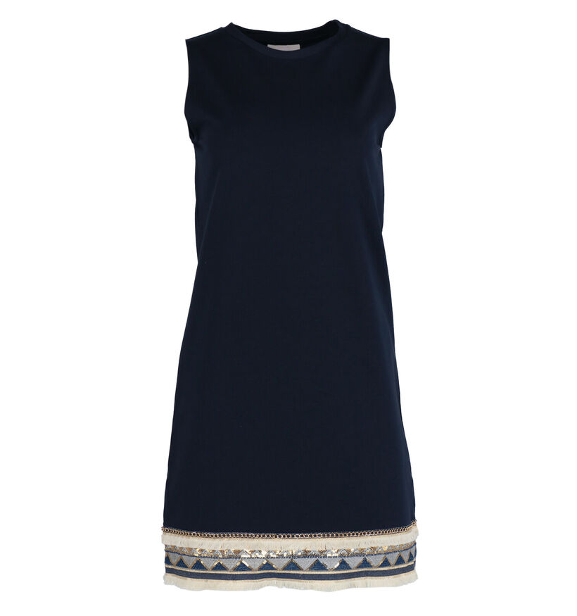 Maison Espin Robe en Bleu (277948)