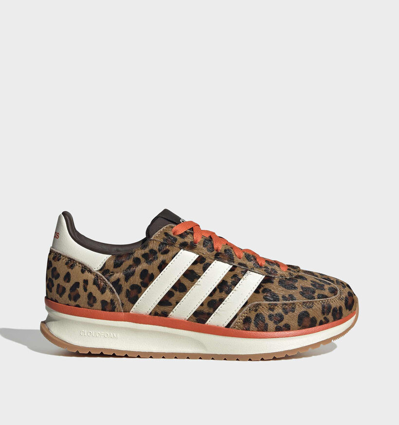 adidas Run 70s 2.0 Baskets en Marron/Orange pour femmes (380355)