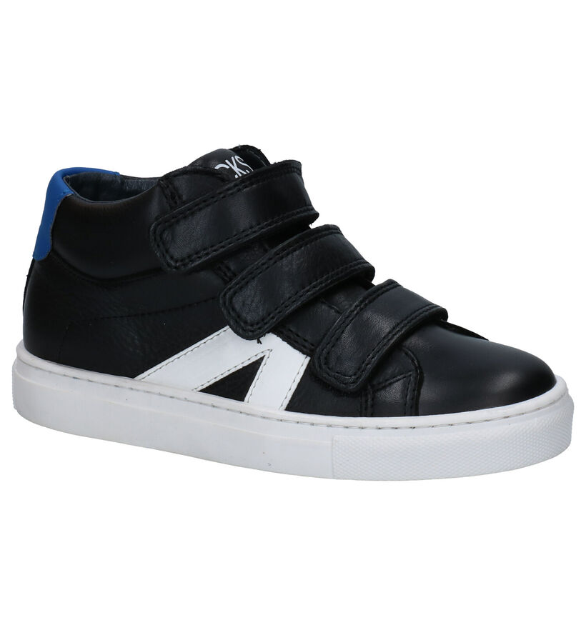 CKS Casparo Zwarte Velcrobottines voor jongens (298620)