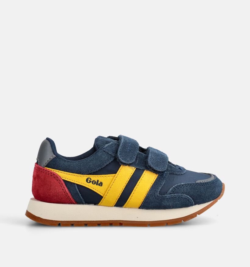 Gola Austin Baskets basses en Bleu pour filles, gar&ccedil;ons (368595) - pour semelles orthop&eacute;diques