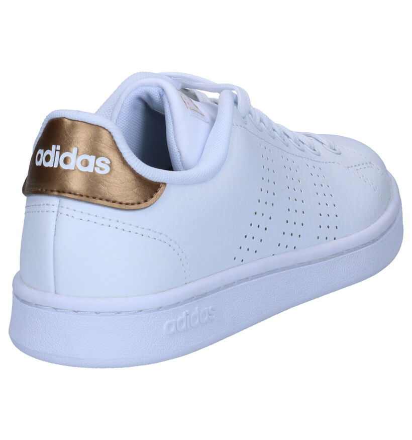 adidas Advantage Witte Sneakers in kunstleer (284790)