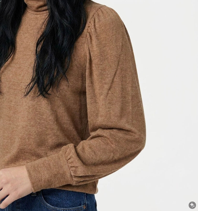 Minuit Douze Elycia Longsleeves en Marron pour femmes (381866)