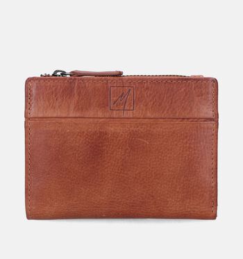 Label M Portemonnees Cognac