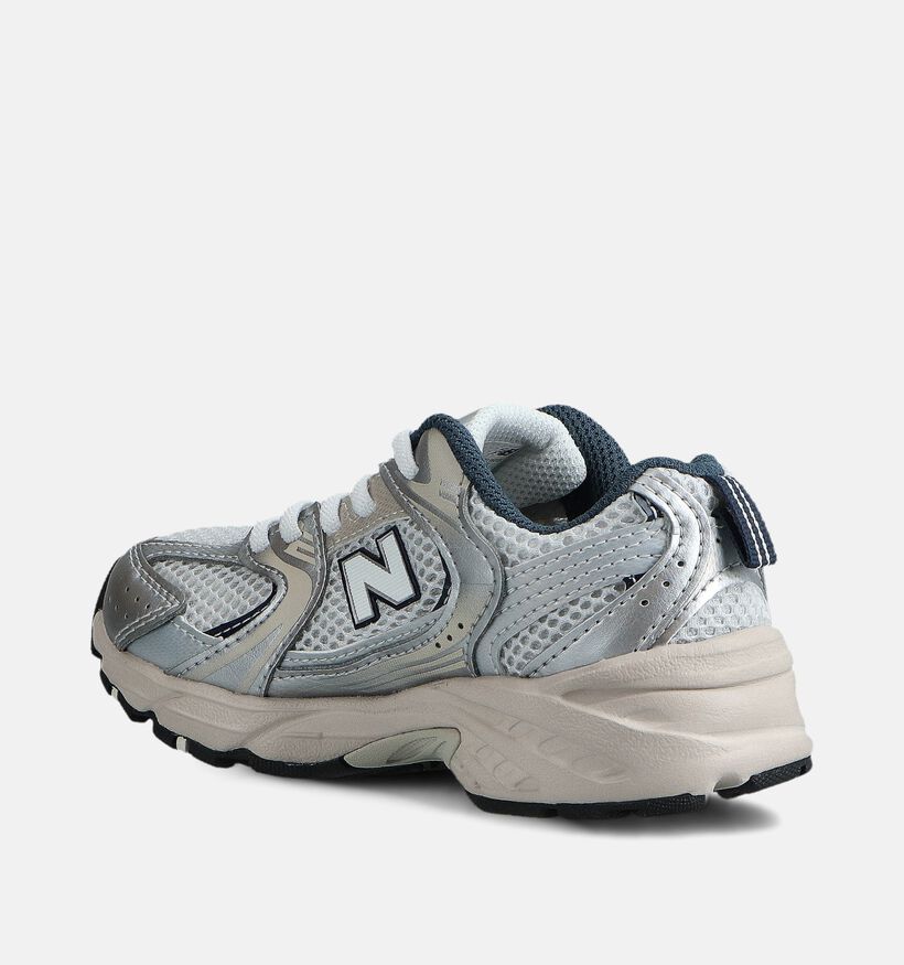 New Balance 530 Zilveren Sneakers voor meisjes (366188) - geschikt voor steunzolen