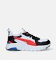 Puma Trinity Lite Witte Sneakers voor jongens, meisjes (334461) - geschikt voor steunzolen