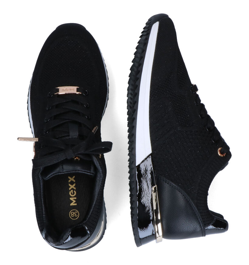 Mexx Gitte Glitter Beige Sneakers voor dames (337725) - geschikt voor steunzolen