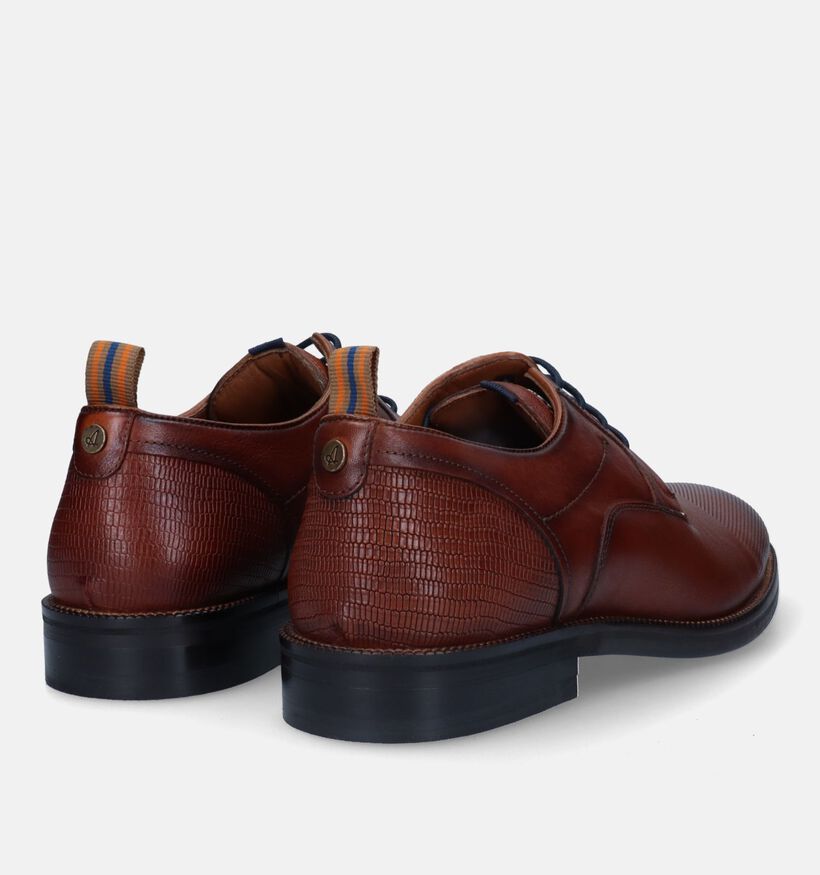 Australian Verona Cognac Geklede Schoenen voor heren (329957) - geschikt voor steunzolen