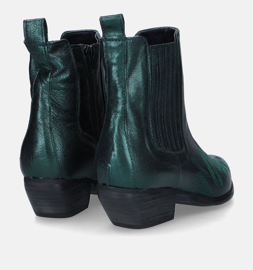 Signatur Groene Cowboy Boots voor dames (333424)