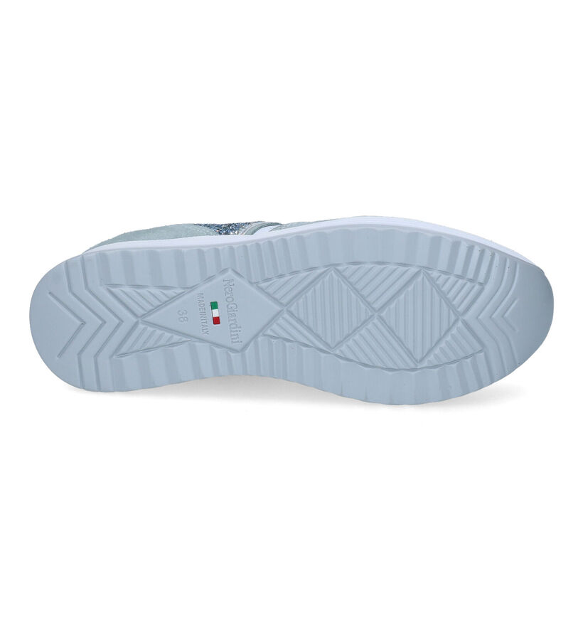 NeroGiardini Baskets casual en Vert menthe pour femmes (307960) - pour semelles orthopédiques