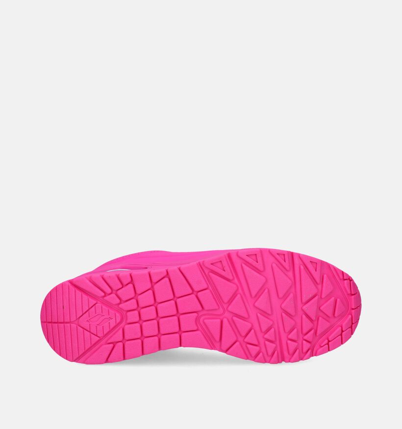 Skechers Uno Baskets en Fuchsia pour filles (335757)