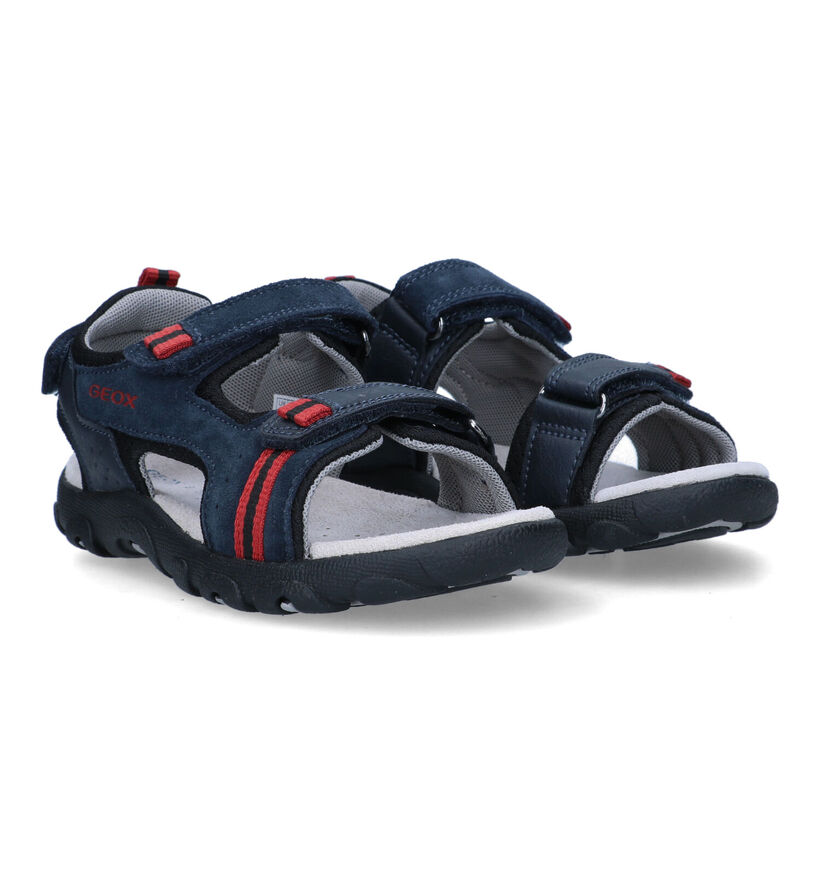 Geox Strada Blauwe Sandalen voor jongens (326610)