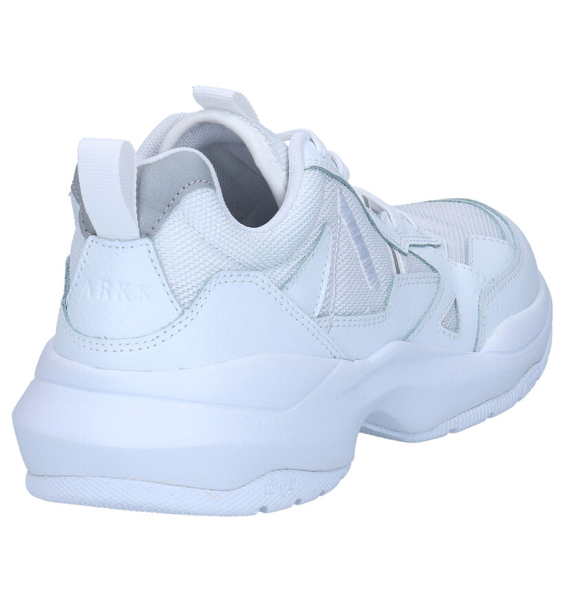 ARKK Quantm Witte Sneakers in kunstleer (270980)