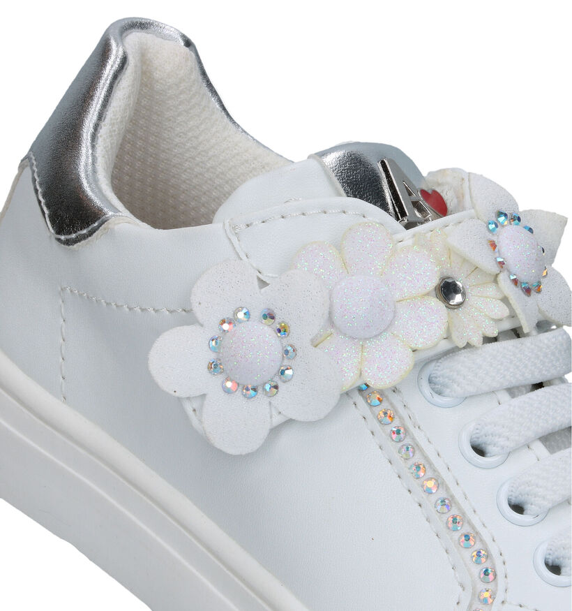 Asso Baskets basses en Blanc pour filles (321793)