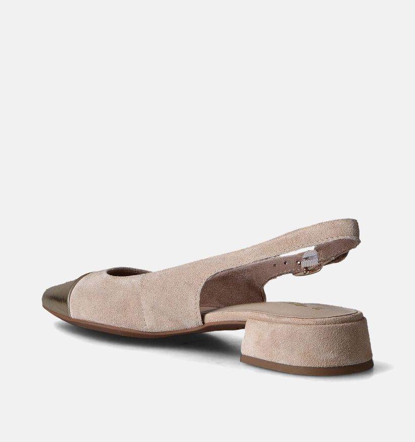 Tamaris Beige Slingback ballerina's voor dames (351606)