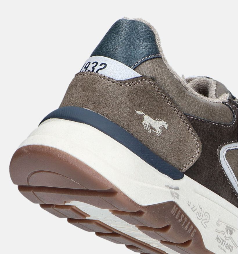 Mustang Chaussures à lacets en Marron pour hommes (347493)