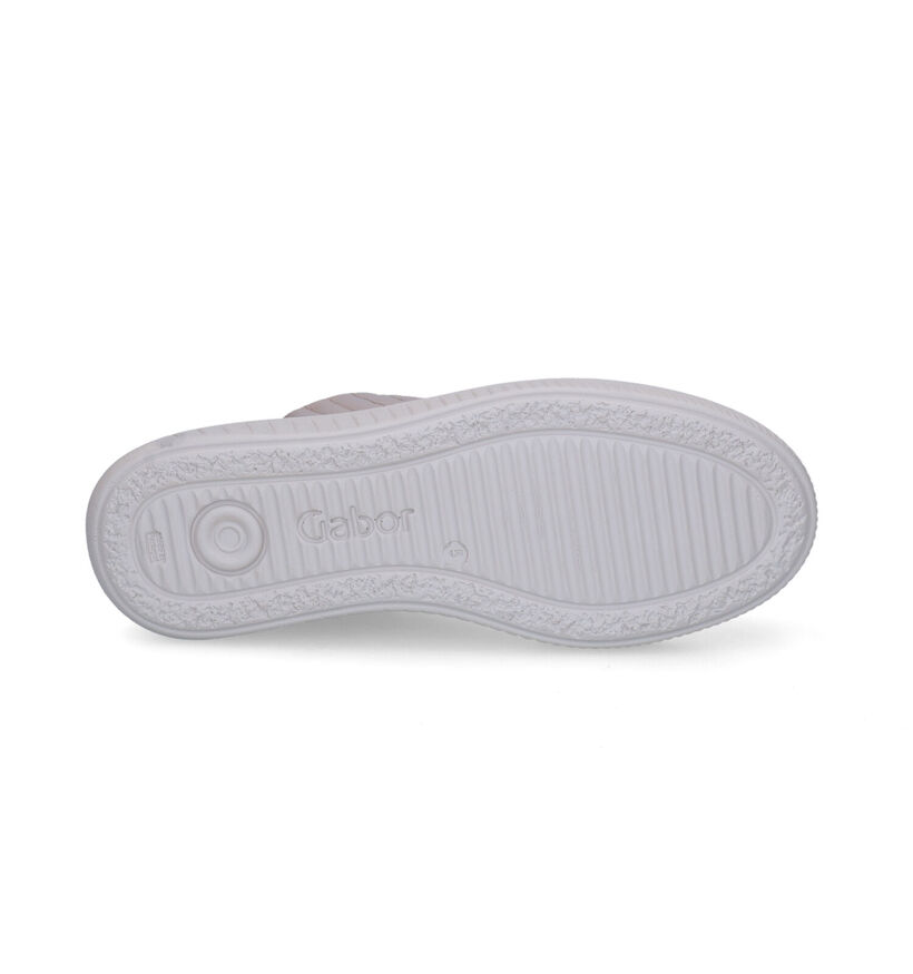 Gabor OptiFit Taupe Sneakers voor dames (315240) - geschikt voor steunzolen