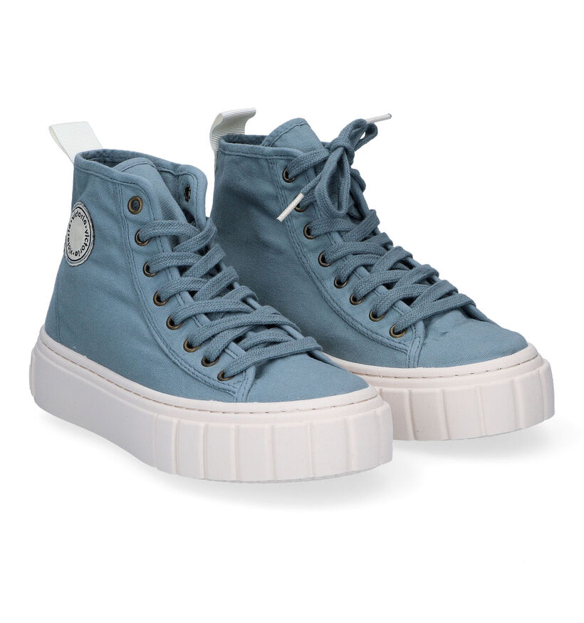 Victoria Baskets montantes en Taupe pour femmes (305333)