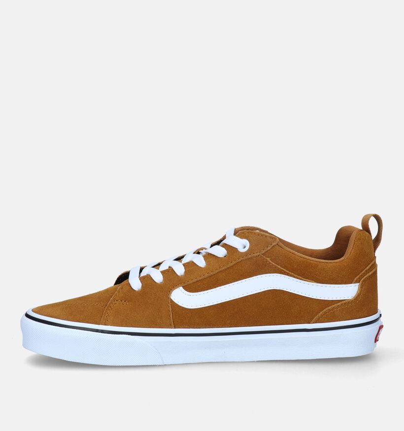 Vans Filmore Baskets de skate en Cognac pour hommes (328141)