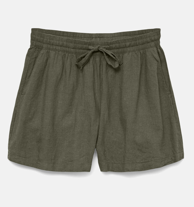 Vero Moda Linn Kakigroene Short voor dames (367180)