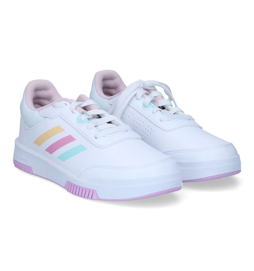 adidas Tensaur Sport Baskets en Blanc pour filles (311310)