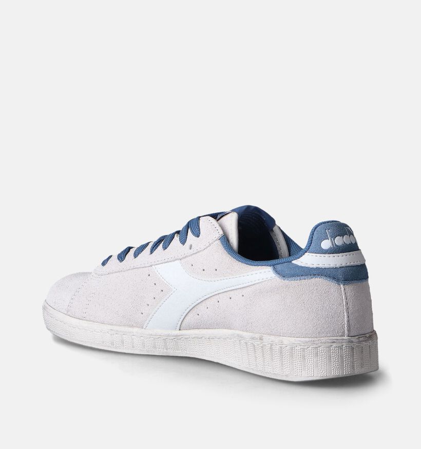 Diadora Game Low Suede Waxed Witte Sneakers voor heren (350803)