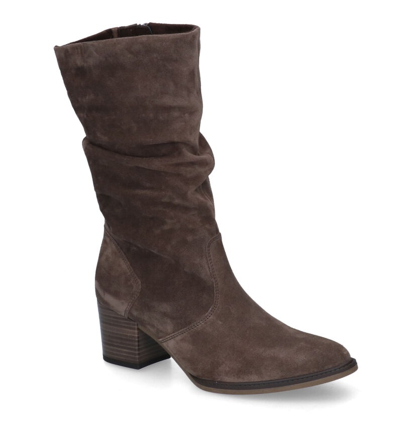 Comfort Bottes courtes en Brun foncé pour femmes (315332)