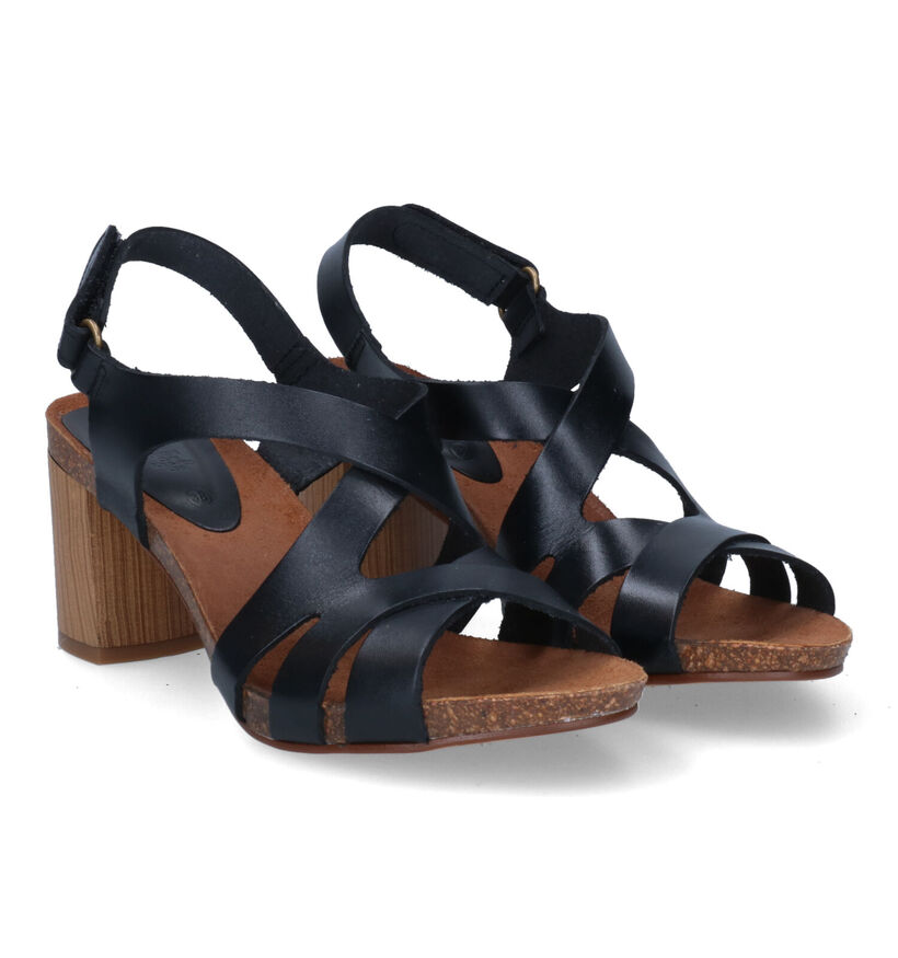 Hee Cognac Sandalen in leer (292542)