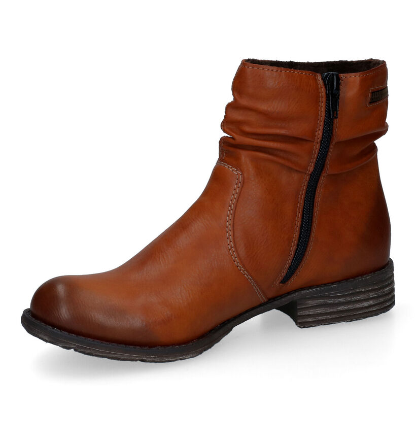Rieker Cognac Enkellaarzen voor dames (315753)