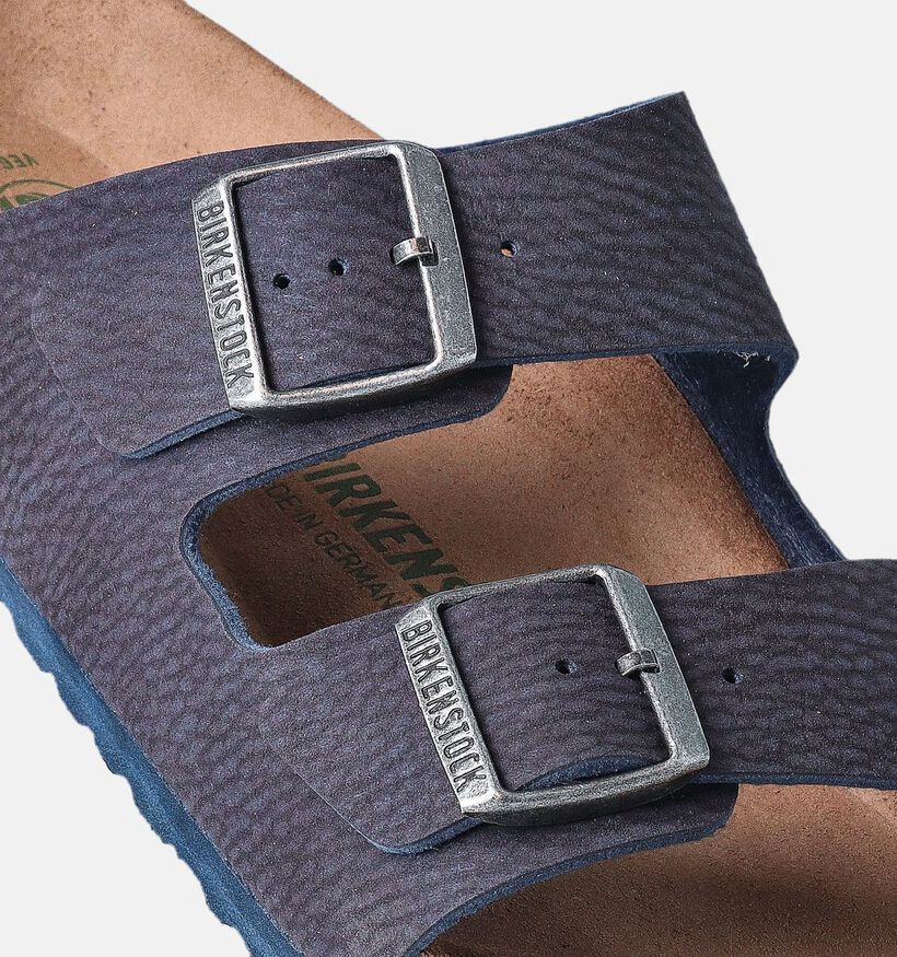 Birkenstock Arizona Nu-pieds en Bleu pour hommes (352953)