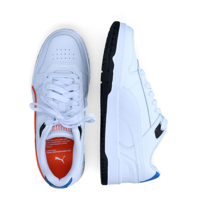 Puma Game low Baskets en Blanc pour garçons, filles (334468)