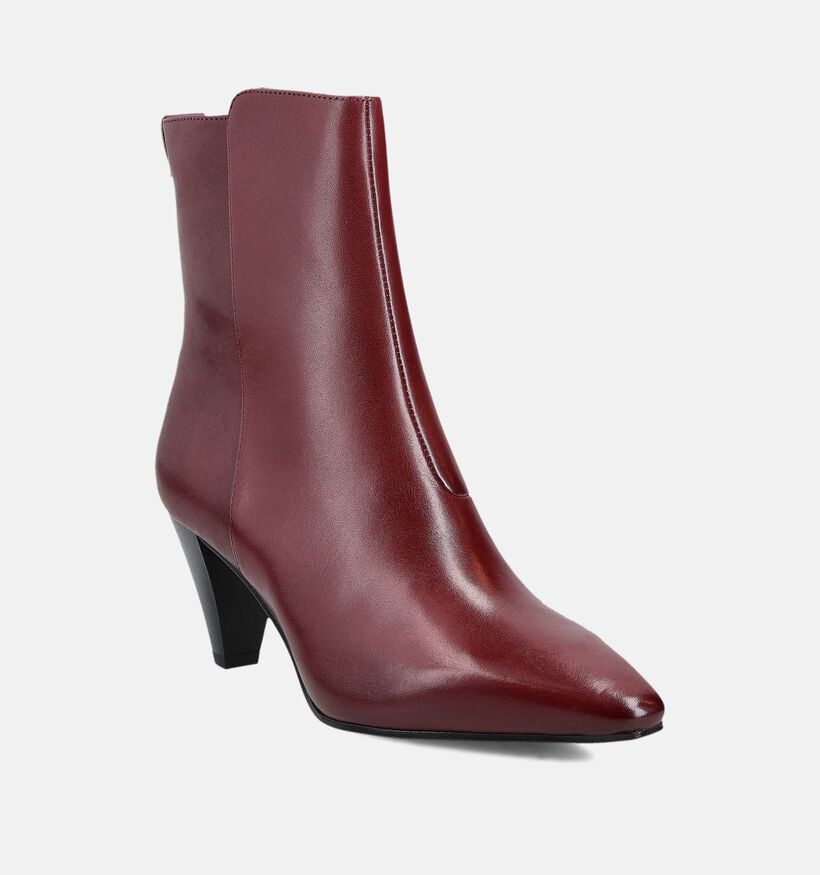 Tamaris Bordeaux Enkellaarzen voor dames (365040)